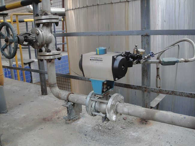 氣動(dòng)球閥工程案例圖片