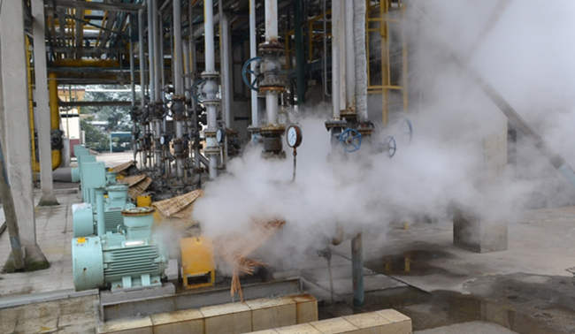 蒸汽管線閥門供暖案例